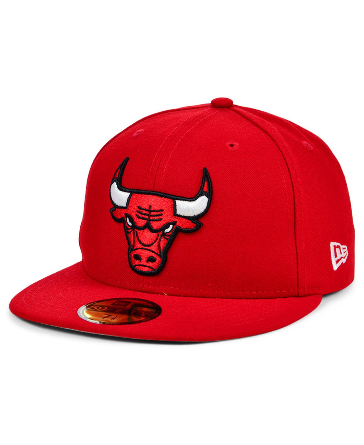 Мужская кепка New Era Chicago Bulls Basic 59FIFTY — фото 1