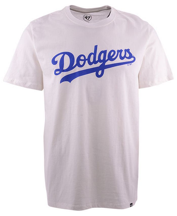 47 Brand Los Angeles Dodgers Men's Rival Imprint T-Shirt - Macy's