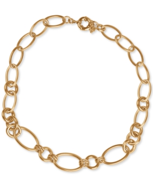 image of Lucky Brand Gold-Tone Open Link 19