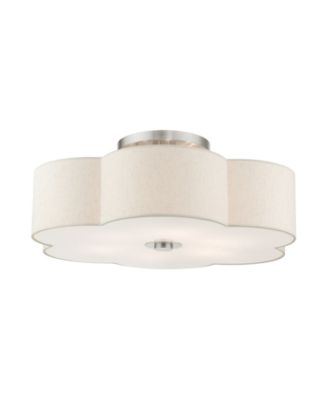 Solstice 6 Lights Semi Flush