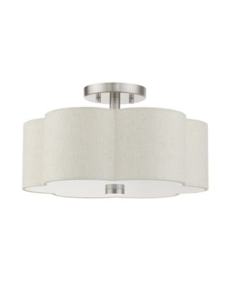 Solstice 3 Lights Semi Flush