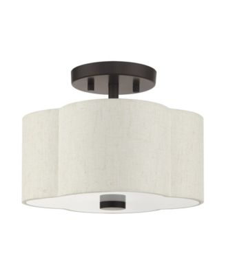 Solstice 2 Lights Semi Flush