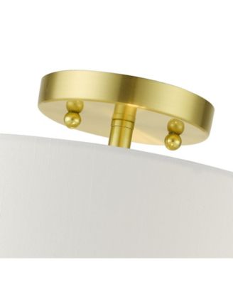 Meridian 2 Lights Semi Flush