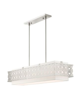 Calinda 6 Lights Linear Chandelier
