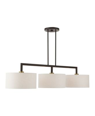 Meridian 3 Lights Linear Chandelier