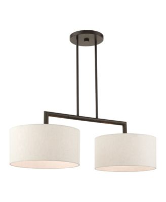 Meridian 2 Lights Linear Chandelier