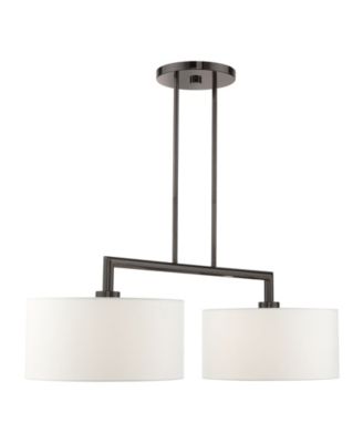 Meridian 2 Lights Linear Chandelier