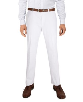 Men's Modern-Fit TH Flex Stretch Solid Performance Pants