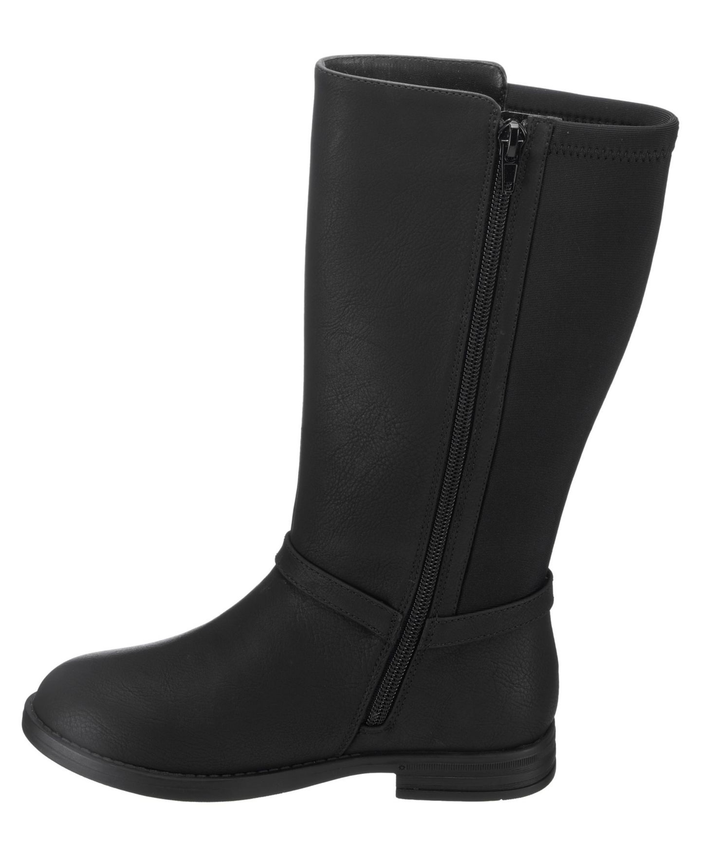 Ботинки DKNY Emma Harness Boots для девочек, цвет: Чёрный — фото 11