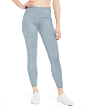 Ideology High-Waist Side-Pocket 7/8 Length Leggings Created for Macy's