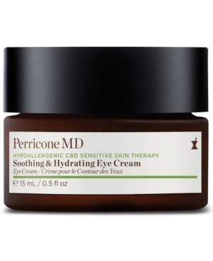 Perricone Md Hypoallergenic Cbd Sensitive Skin Therapy Soothing & Hydrating Eye Cream 05-oz