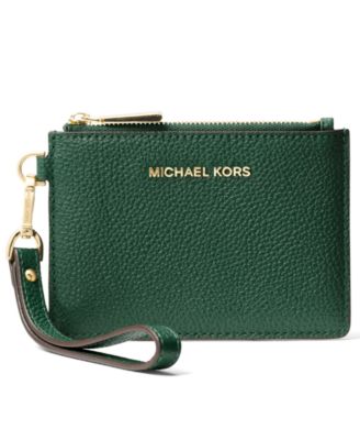 MK green wallet