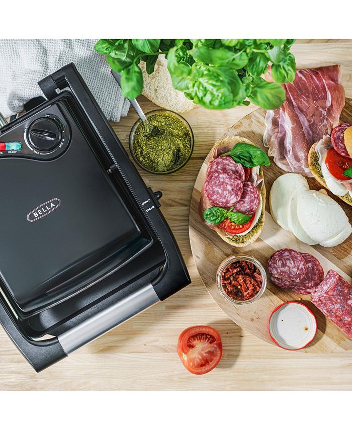 Bella Nonstick Electric Panini Sandwich Grill Macy