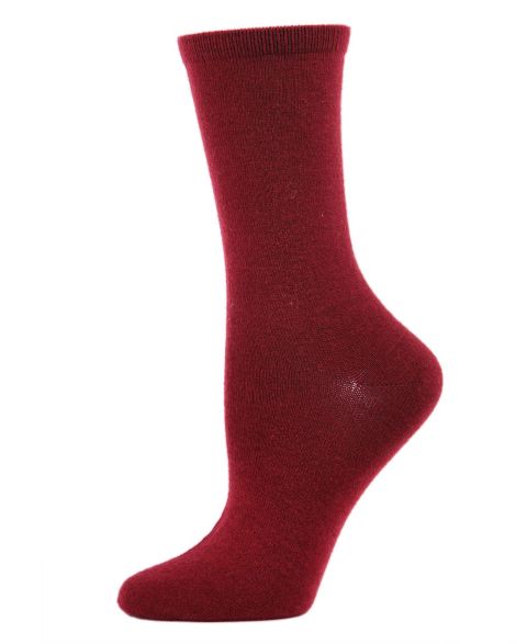 Носки Flat Cashmere, средней высоты — MeMoi, цвет: Каберне