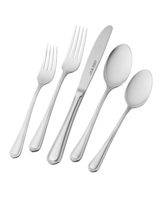 Alcea Flatware Set, 20 Piece - Macy's