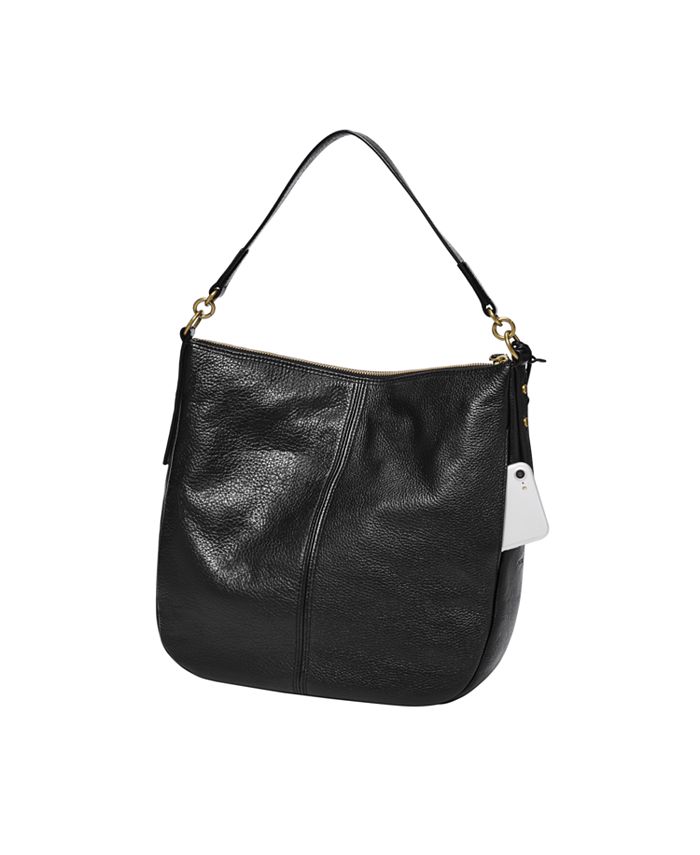 fossil jolie hobo black