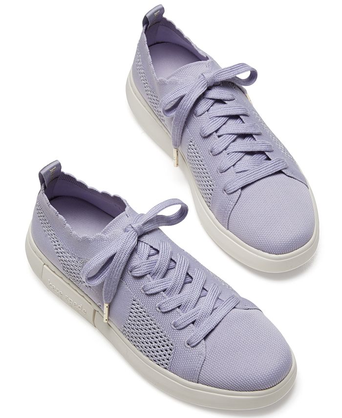 kate spade new york Women's Sky Knit Spade Sneakers Macy's