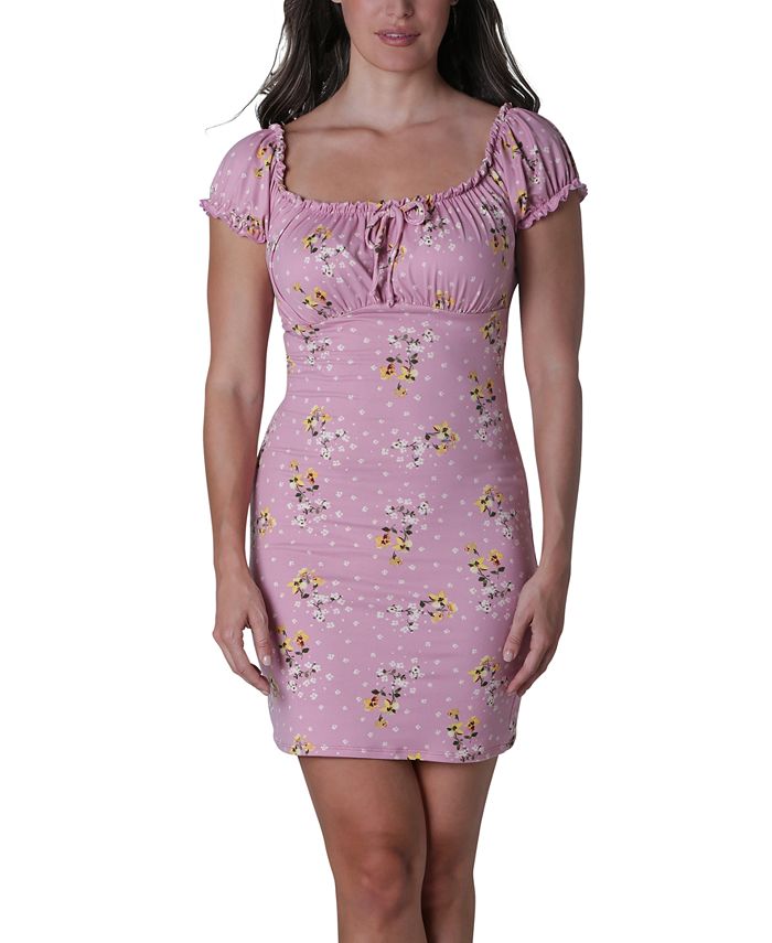 Ultra Flirt Juniors Emma Ruched Slim Dress Macy s