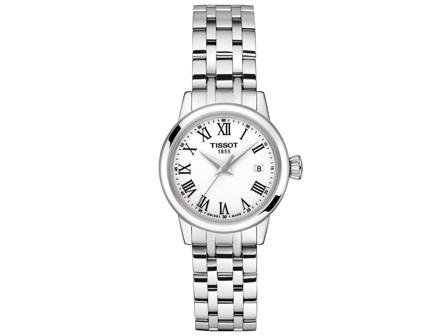 Женские часы Tissot Swiss Classic Dream Stainless Steel Bracelet Watch 28mm — фото 1