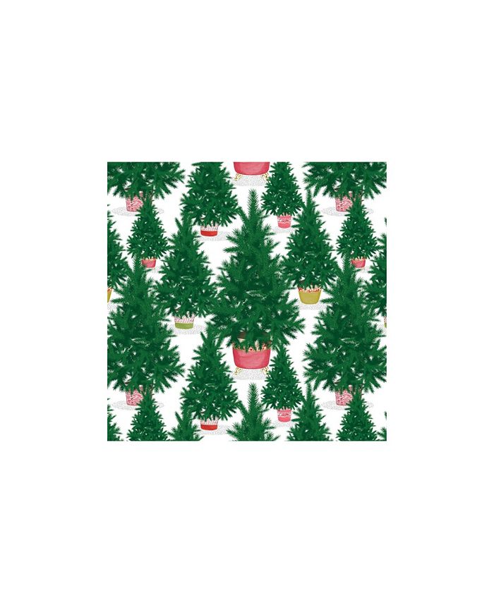 The Gift Wrap Company Yuletide Garden Assorted Holiday Gift Wrap Set