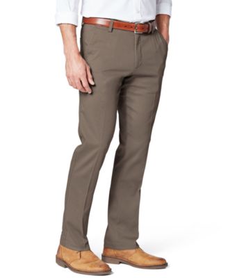 Men's Easy Slim Fit Khaki Stretch Pants