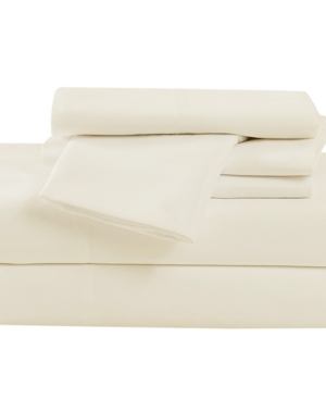 Cannon Heritage Solid Full 6 Piece Sheet Set Bedding