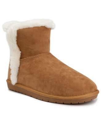 macys womens slipper boots