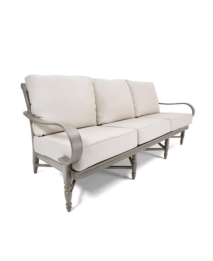 Furniture CLOSEOUT! Winston Grayson Wicker Outdoor Sofa with Outdura