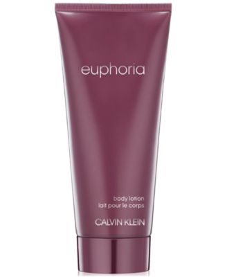 calvin klein euphoria women body lotion