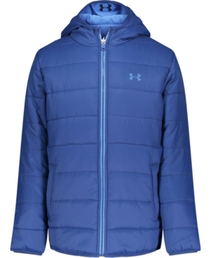 image of Under Armour Little Boys Reversible Pronto Puffer Jacket