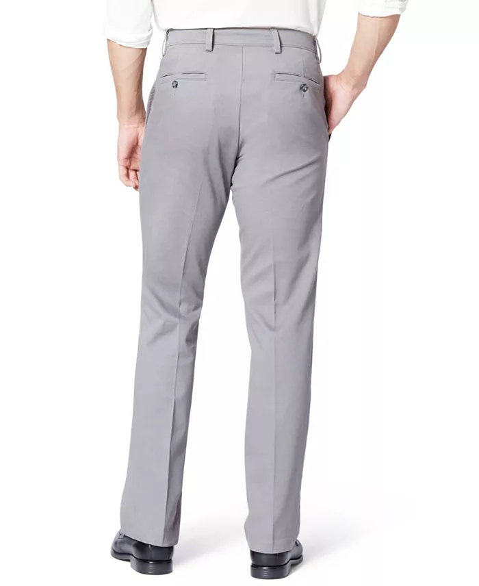 Men's Easy Slim Fit Khaki Stretch Pants - thumbnail 9