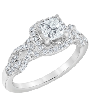 image of Diamond Engagement Ring (1 1/10 ct. t.w.) in 14k White Gold
