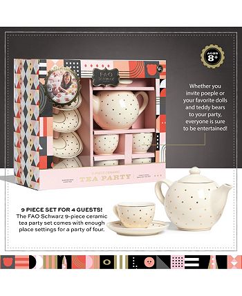 Fao schwarz ceramic toy tea set new arrivals