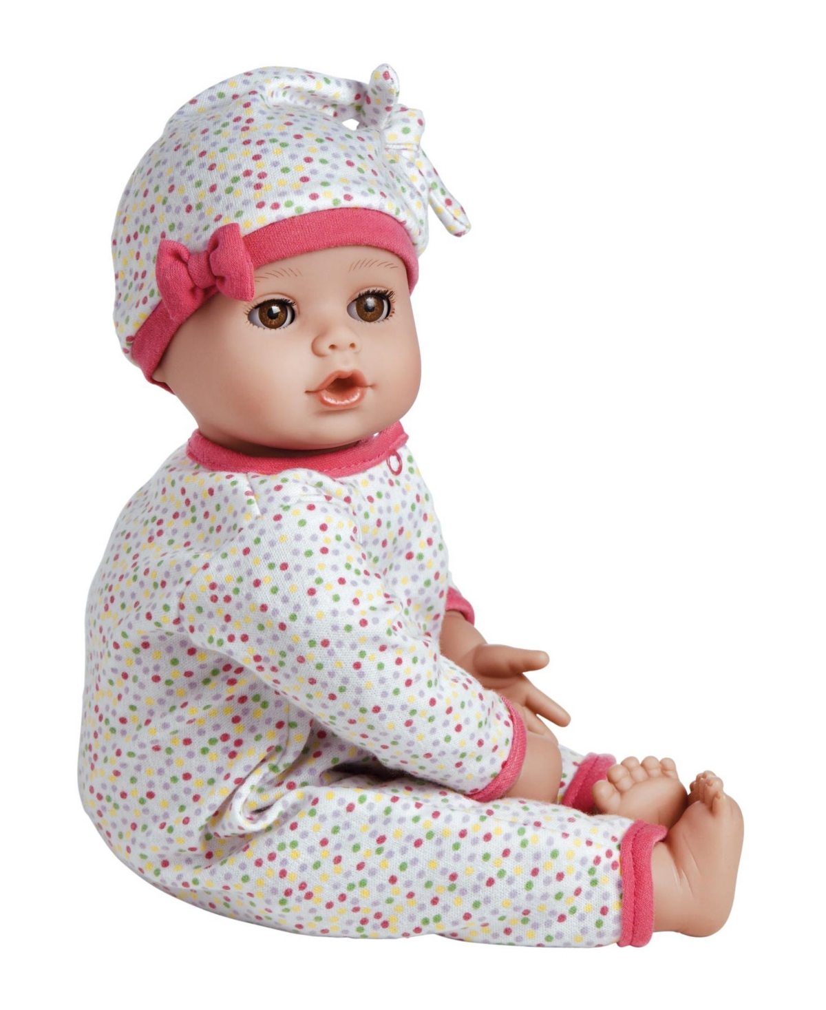 Shop Adora Playtime Baby Dot Doll In Multi
