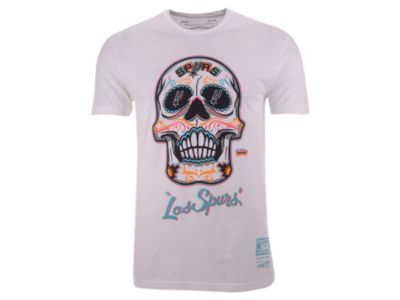 Mitchell Ness Men s San Antonio Spurs Sugar Skull T Shirt Macy s