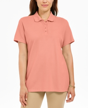 Karen Scott Cotton Polo Top Created For Macy's