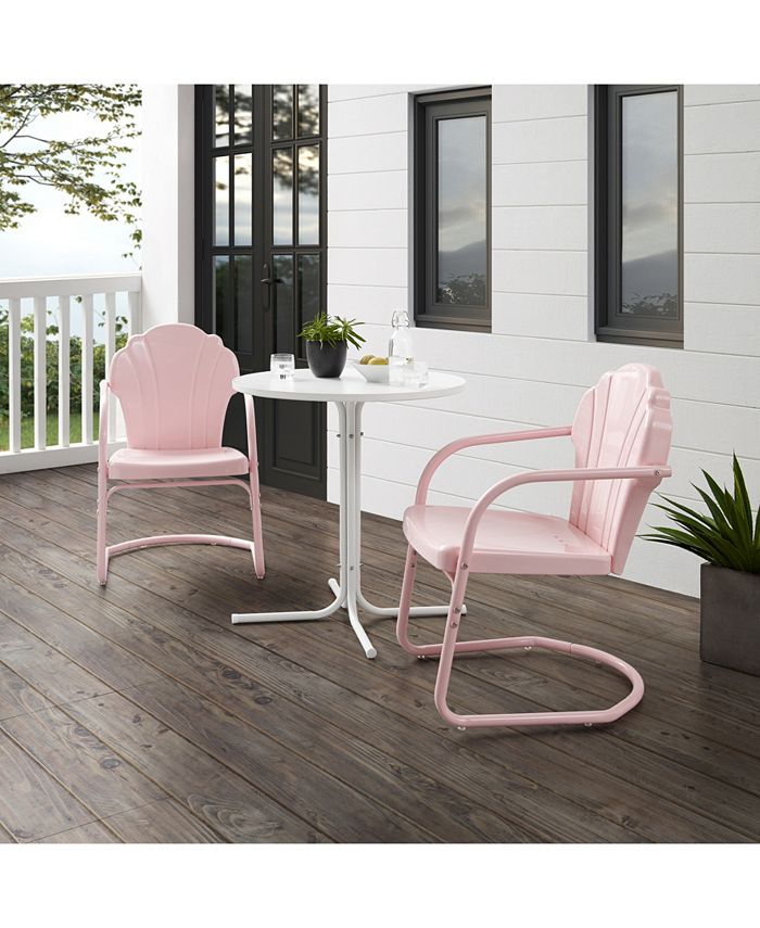 Crosley Tulip 3 Piece Outdoor Bistro Set Macy's