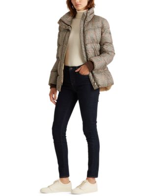 Lauren Ralph Lauren Houndstooth Puffer 