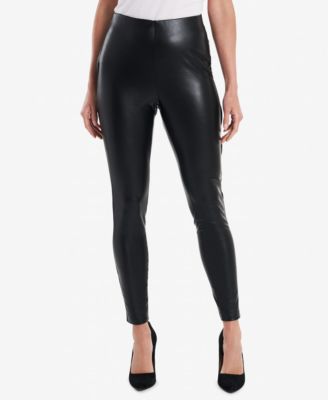 vince camuto leather leggings