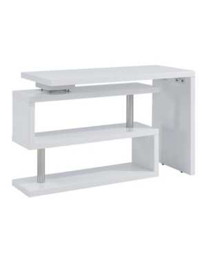 Shop Southern Enterprises Tara Multifunctional Corner Desk With Shelves In White