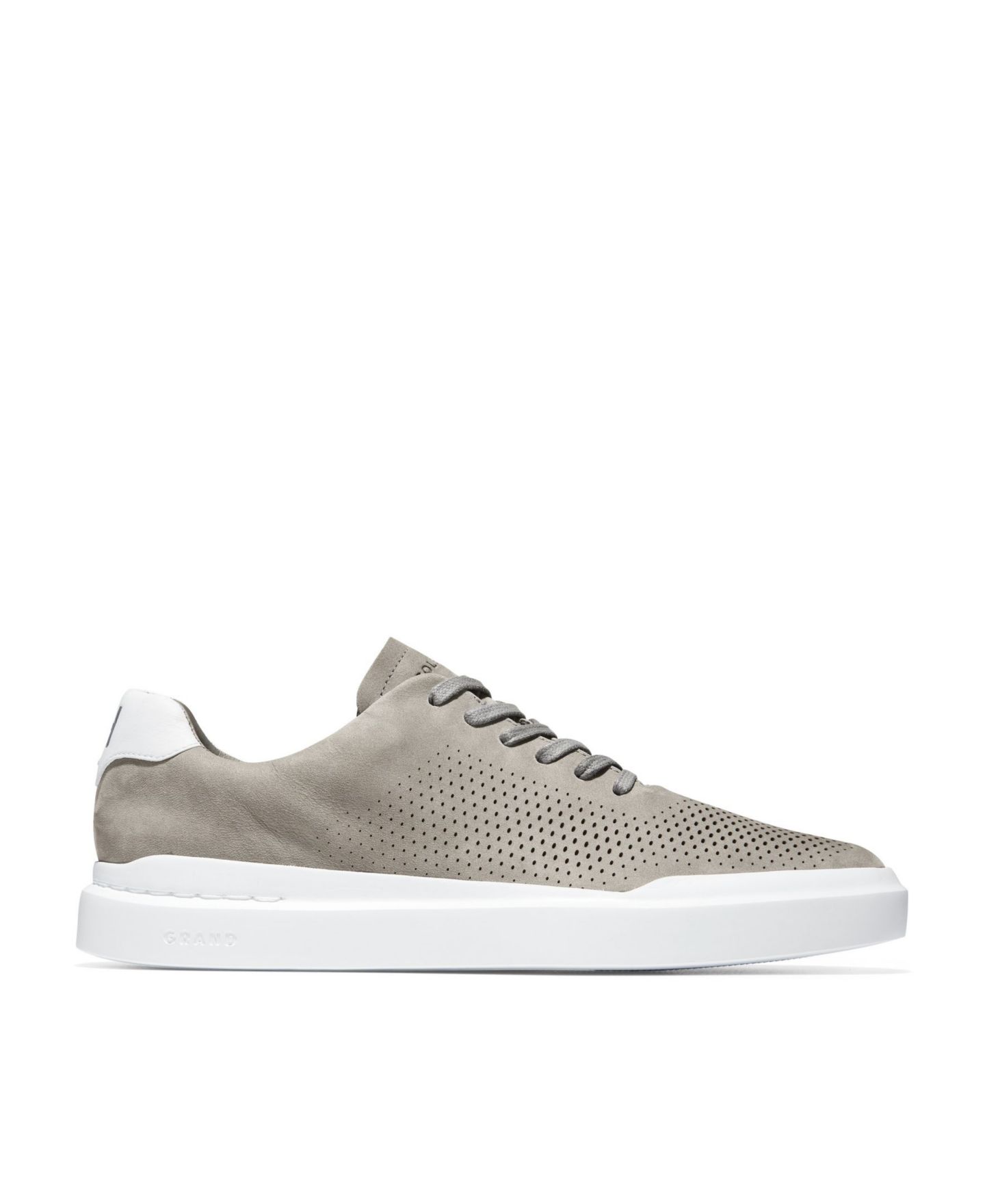 Мужские кроссовки Cole Haan GrandPro Rally Laser Cut Perforated, цвет: Ironstone — фото 6