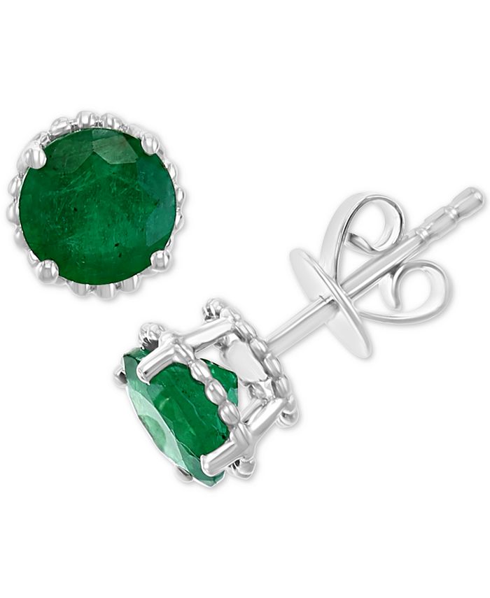 Emerald earrings macys new arrivals