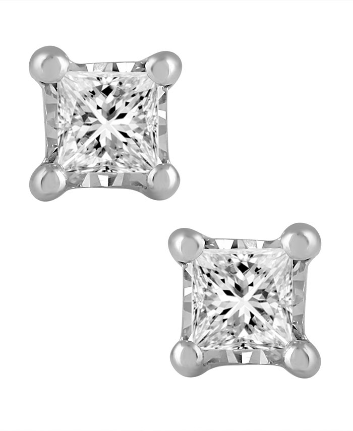 Macy's Diamond Stud Earrings (3/4 ct. t.w.) in 14k White, Yellow or