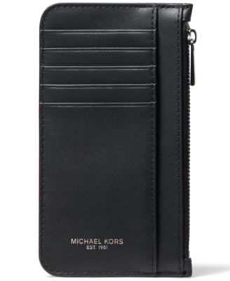 michael kors men's zip wallet