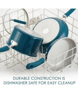 Create Delicious Aluminum Nonstick Skillet 9.5" and 11.75" Twin Pack