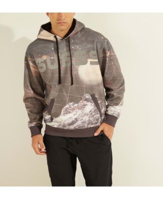 guess roy colorblock hoodie