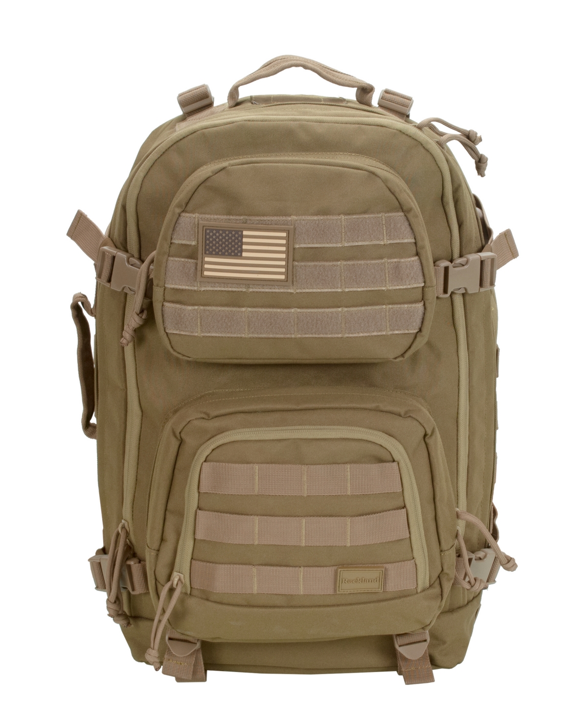Military Tactical Laptop Backpack - Tan