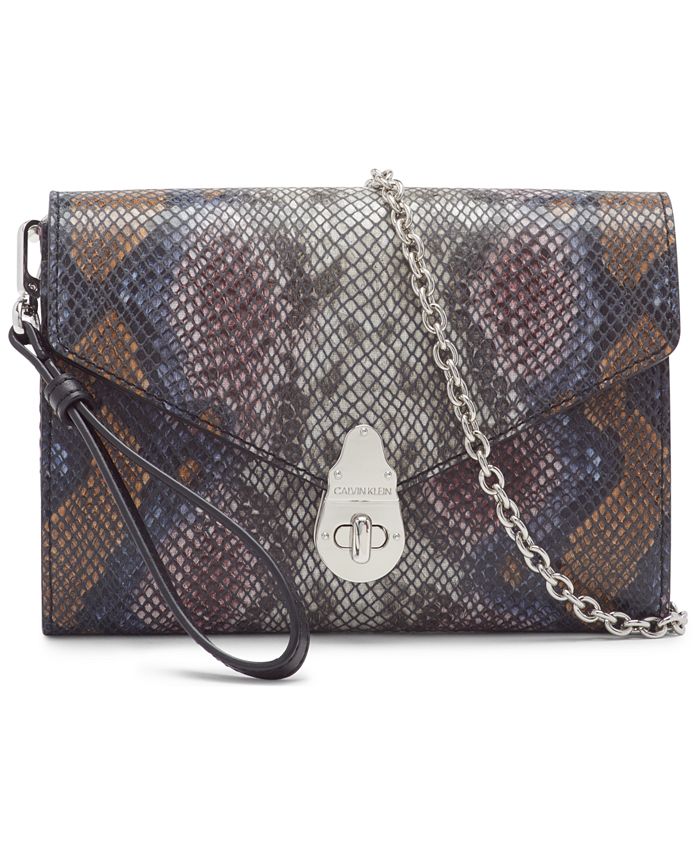 Calvin Klein Soft Lock Convertible Crossbody/Shoulder Bag Macy's