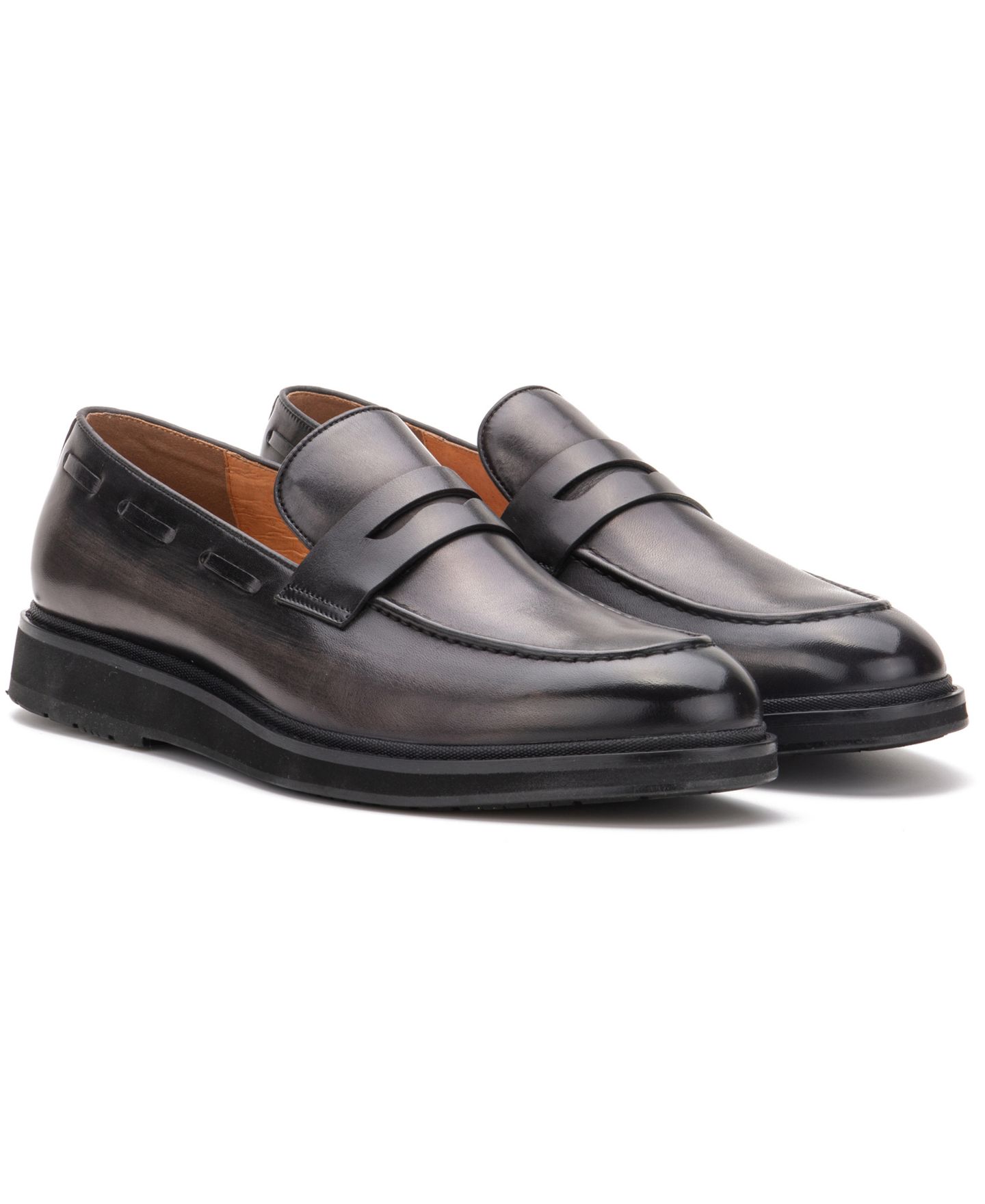 Мужские туфли Vintage Foundry Co Lionell Loafer, цвет: Чёрный — фото 7