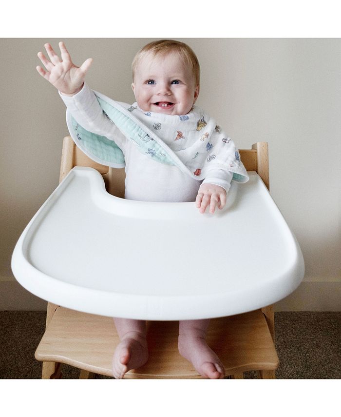 aden by aden + anais Essentials Cotton Muslin Baby Burpy Bib Harry Potter Hogwarts Collection